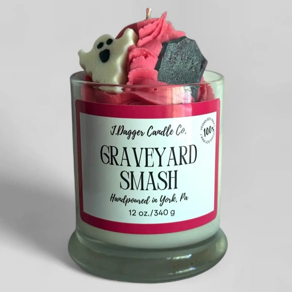 Graveyard Smash Halloween Soy Dessert Candles