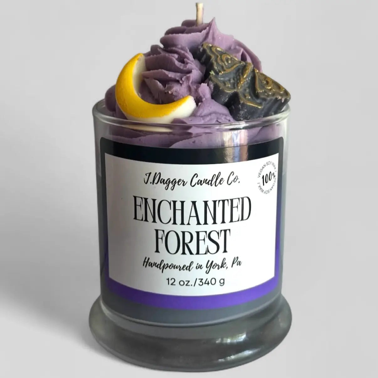 Enchanted Forest Halloween Soy Dessert Candle