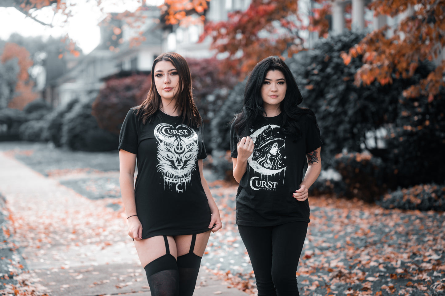 Curst Coven Cat Unisex T-Shirt