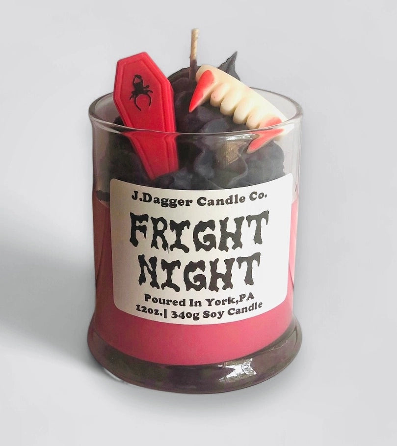 Fright Night Vampire Soy Dessert Candles