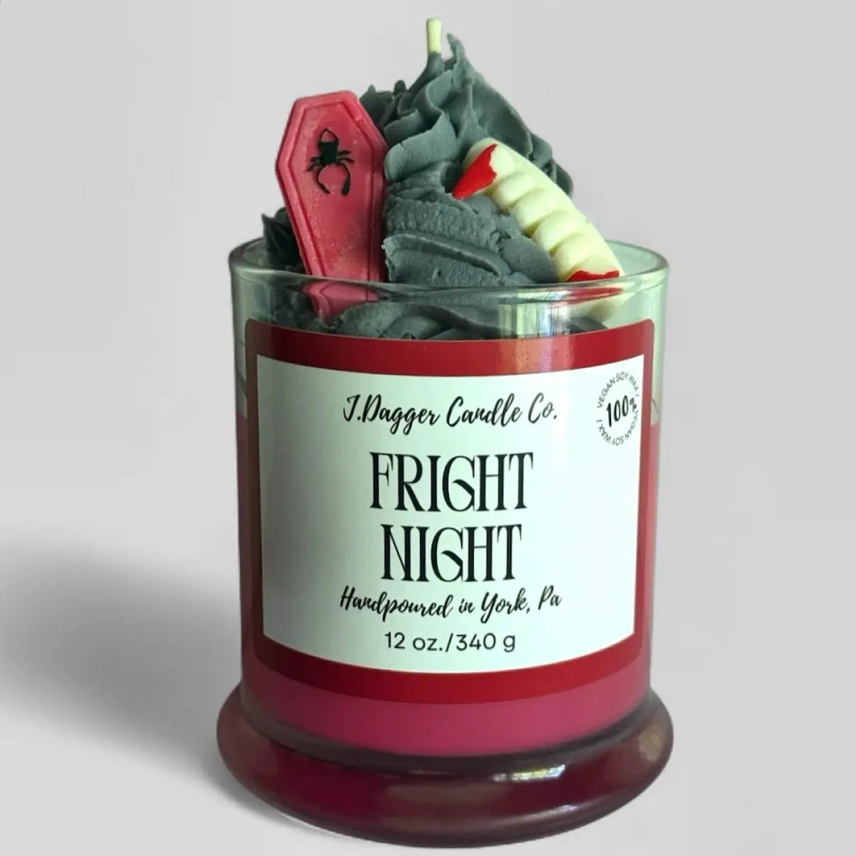 Fright Night Vampire Soy Dessert Candles