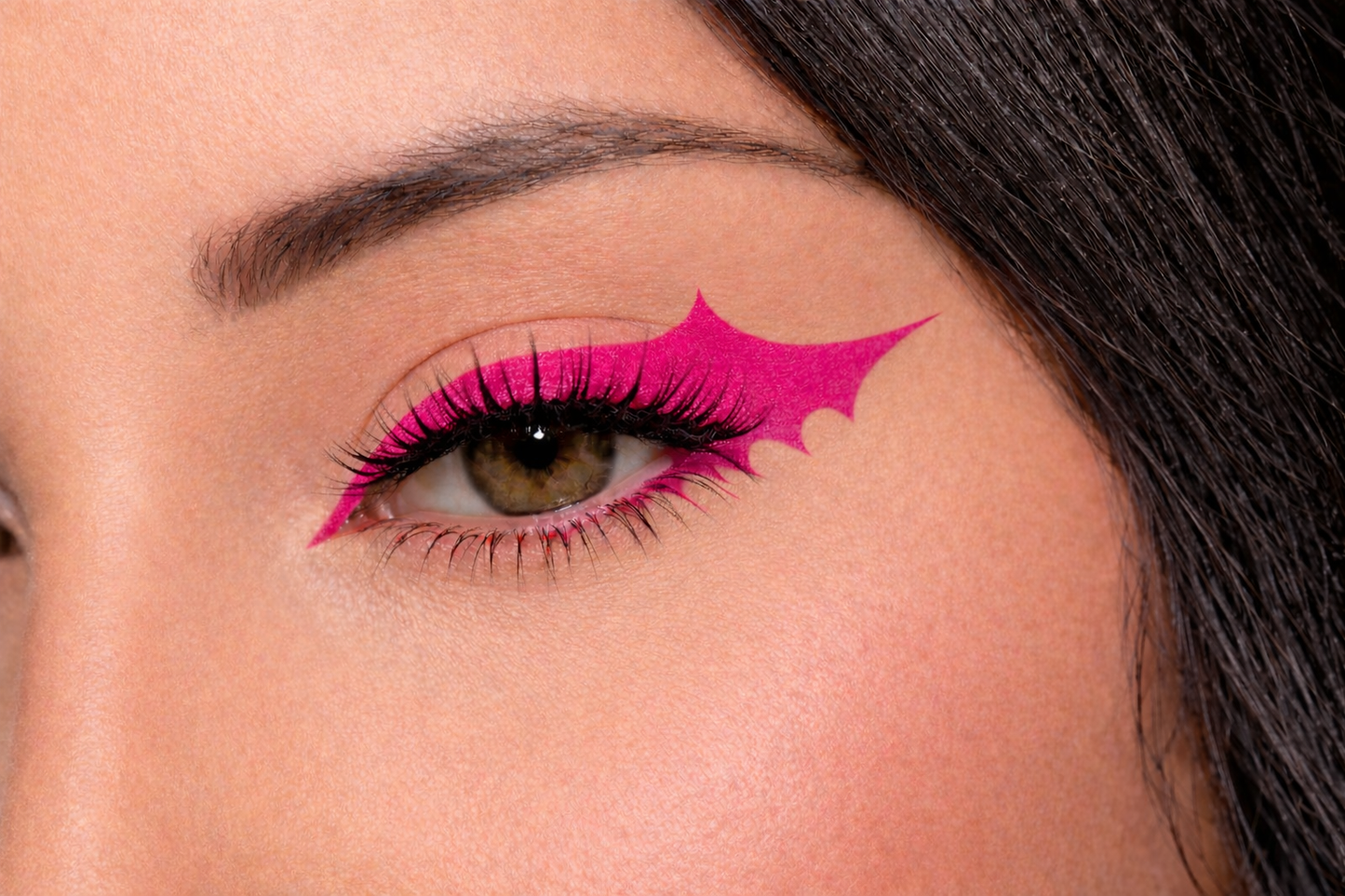 Batty Liners - Hot Pink/Dollrot