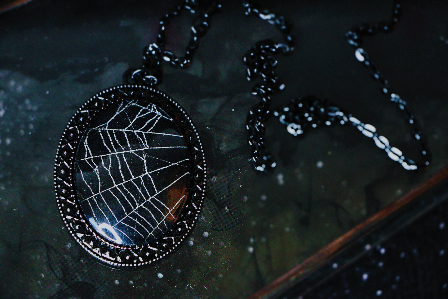 Spider-Web Necklace