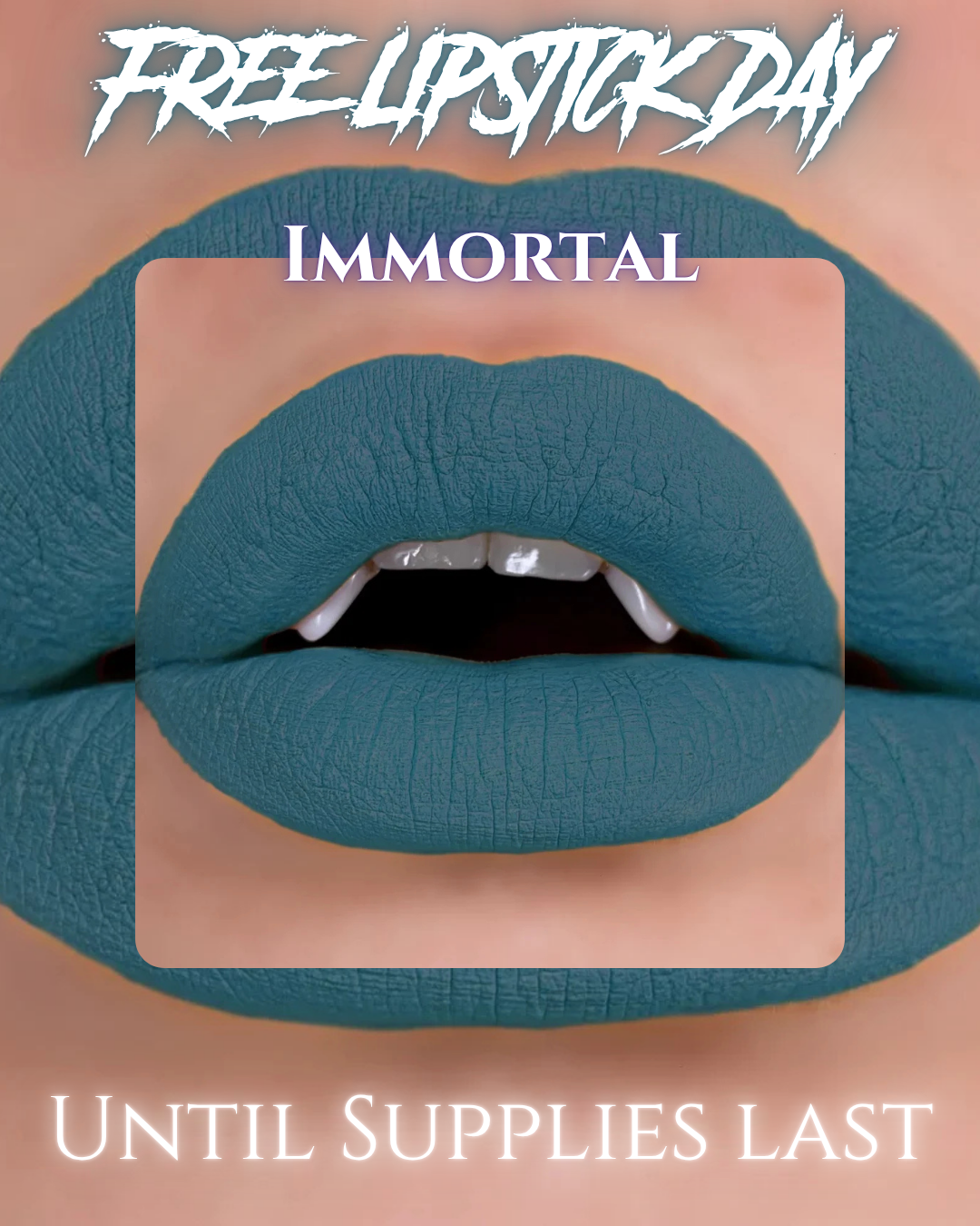 ANNUAL FREE LIPSTICK DAY! Matte Lip Potion - Immortal