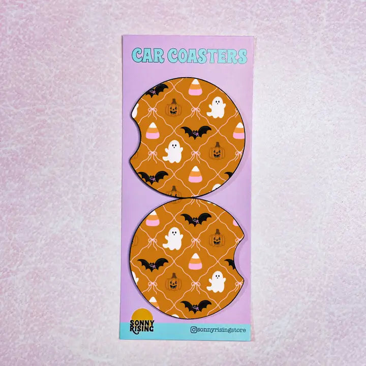 Halloween Treats - Car Coasters