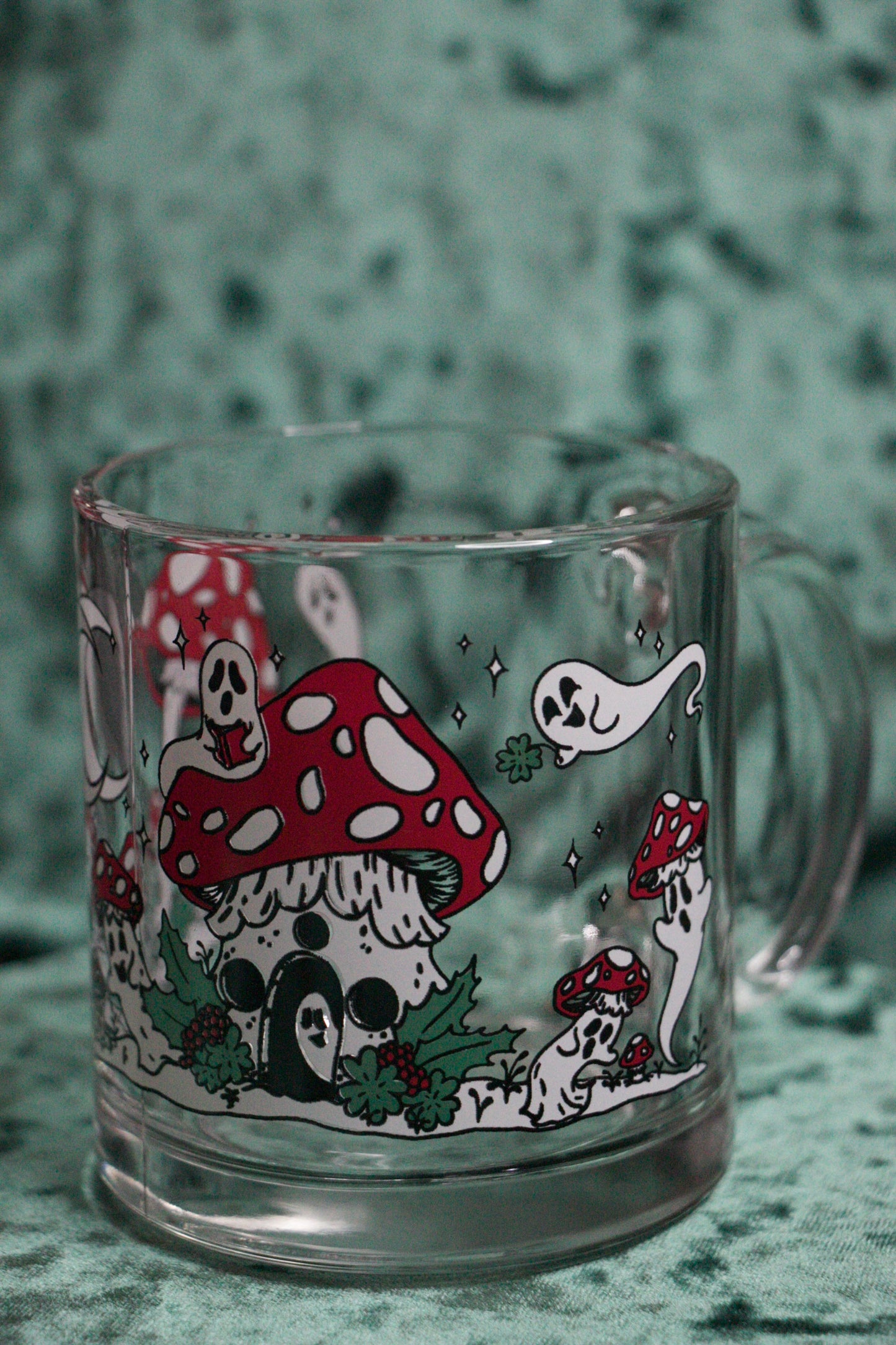 Ghost Mushroom Mug