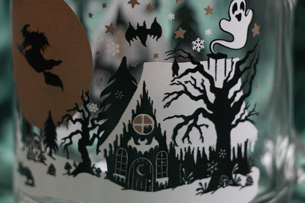 Snowy Ghost Forest Mug