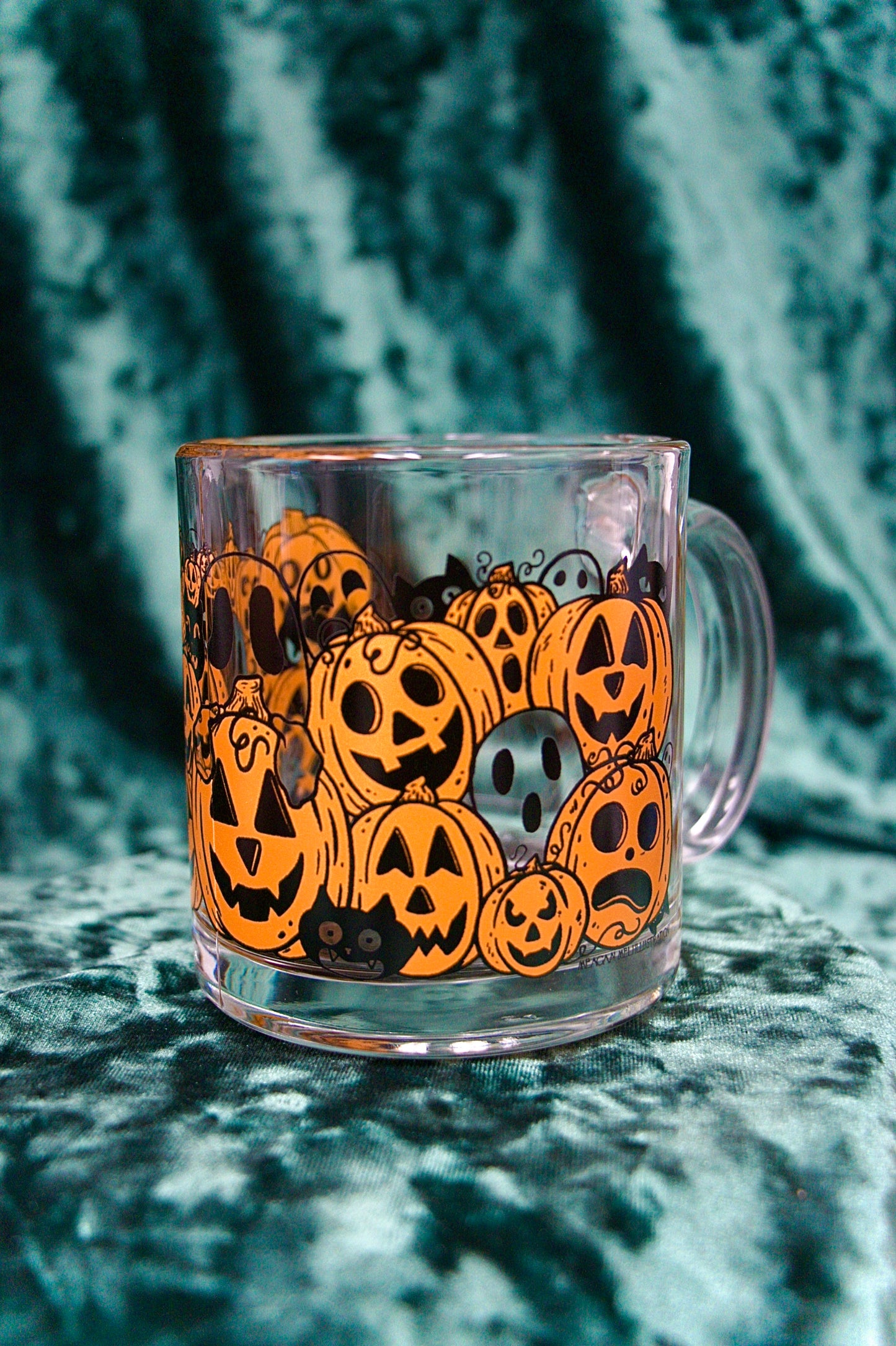 Pumpkin Playtime Vintage Mug