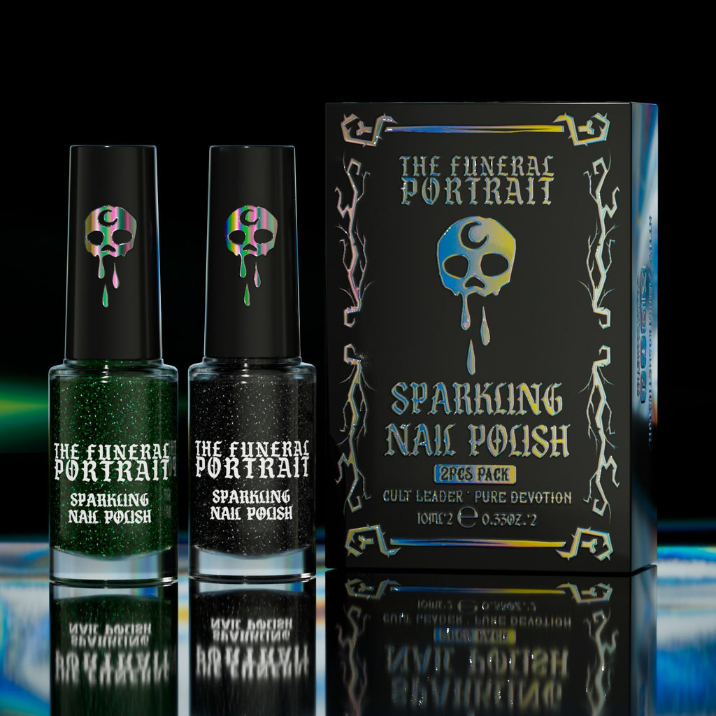 PRE-ORDER The Funeral Portrait Sparkling Nail Polish Set