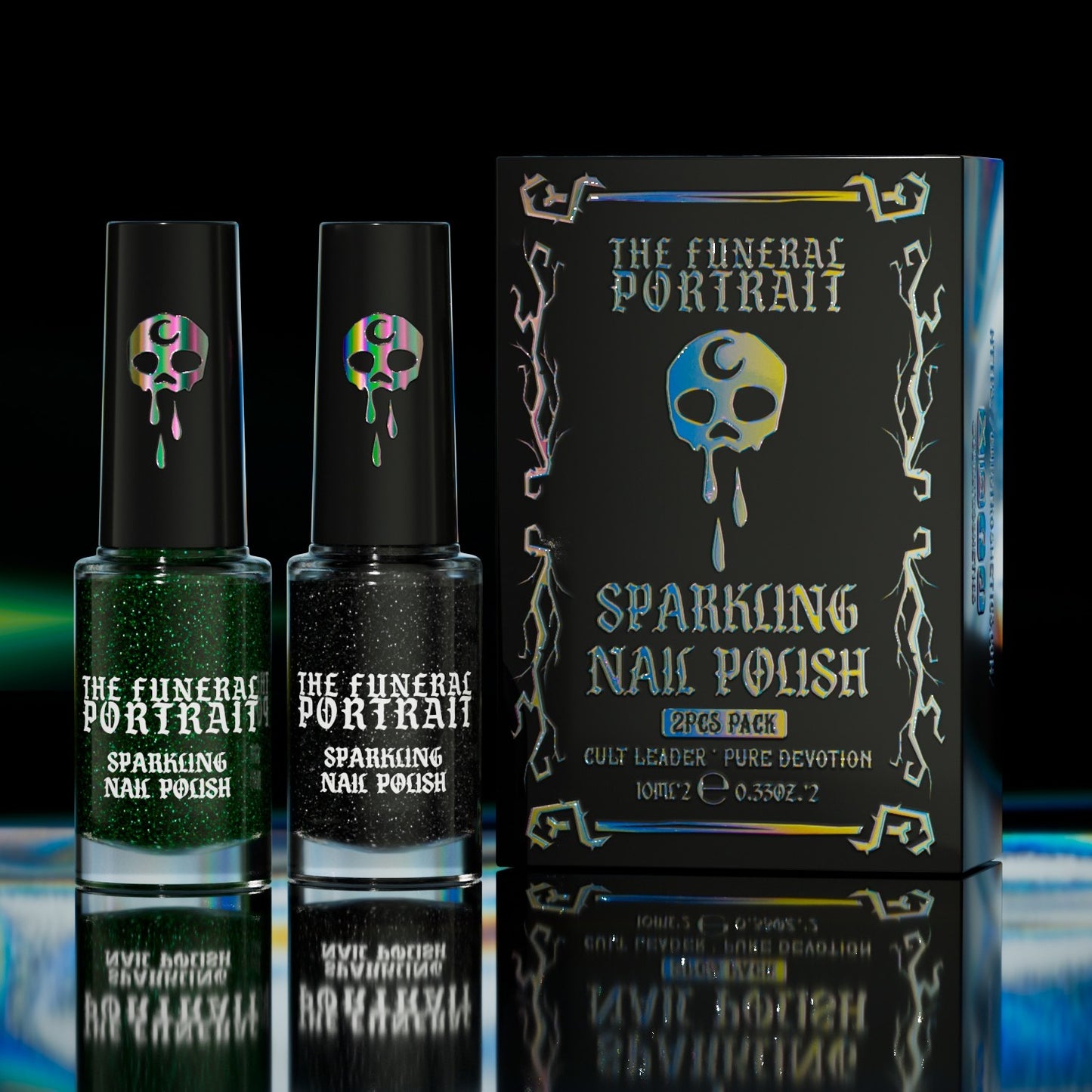 The Funeral Portrait Sparkling Nail Polish Set