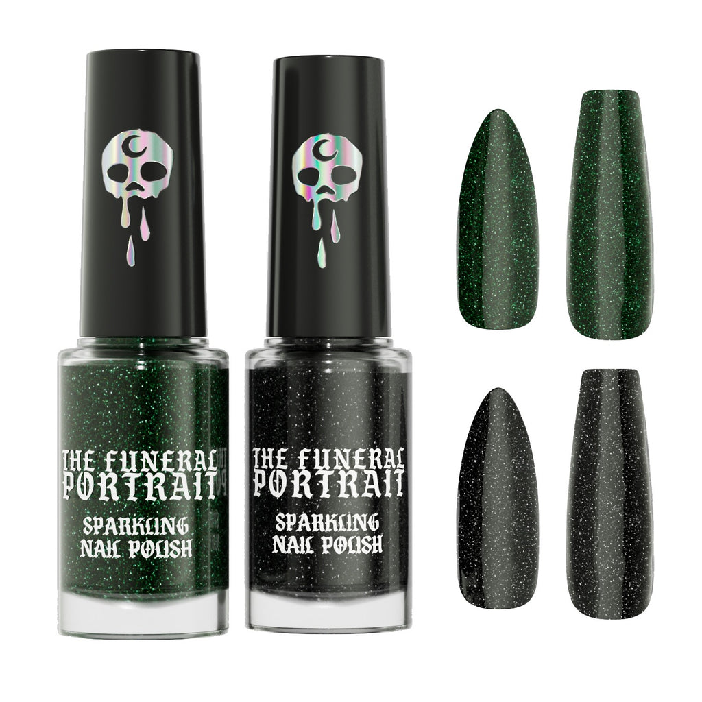 PRE-ORDER The Funeral Portrait Sparkling Nail Polish Set