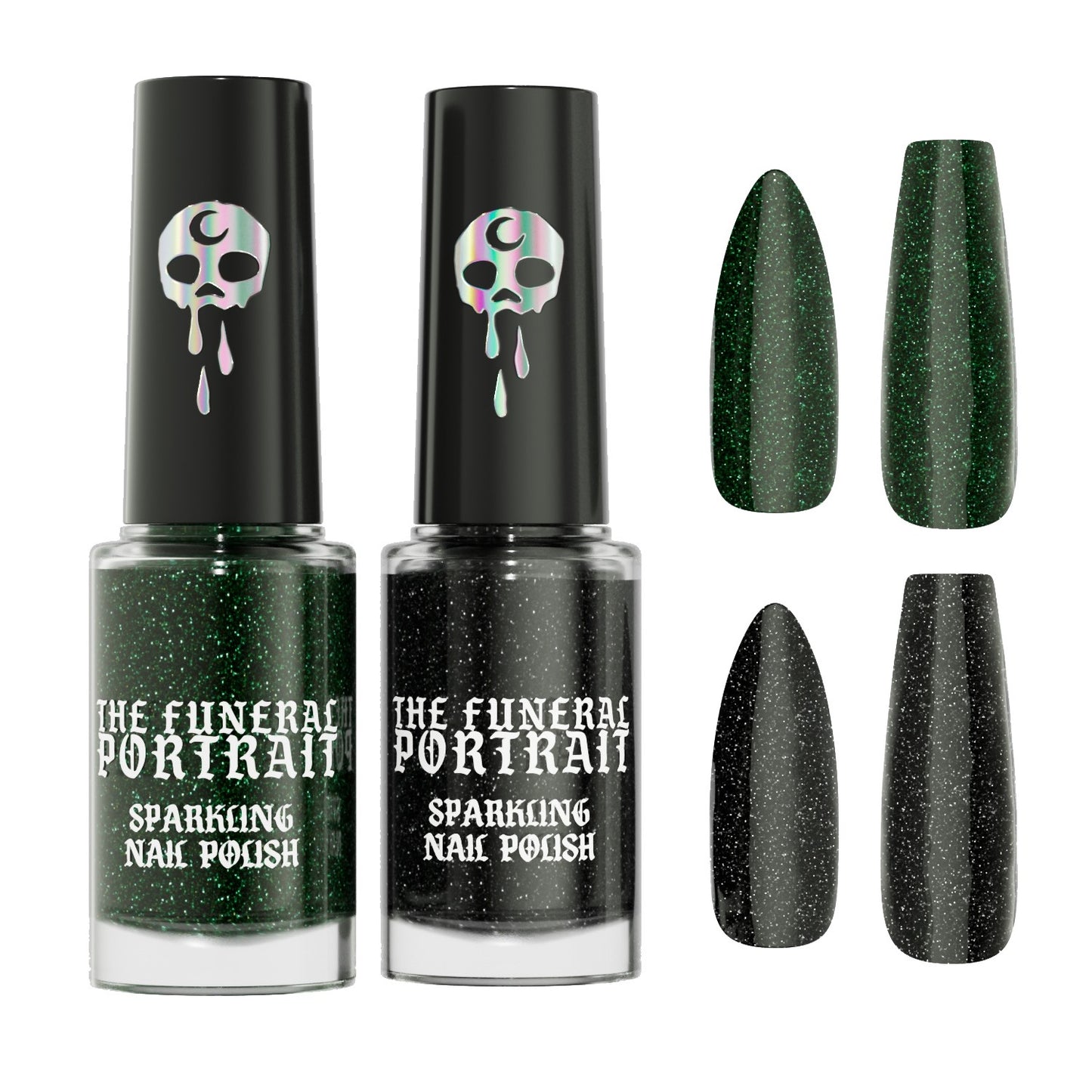 The Funeral Portrait Sparkling Nail Polish Set
