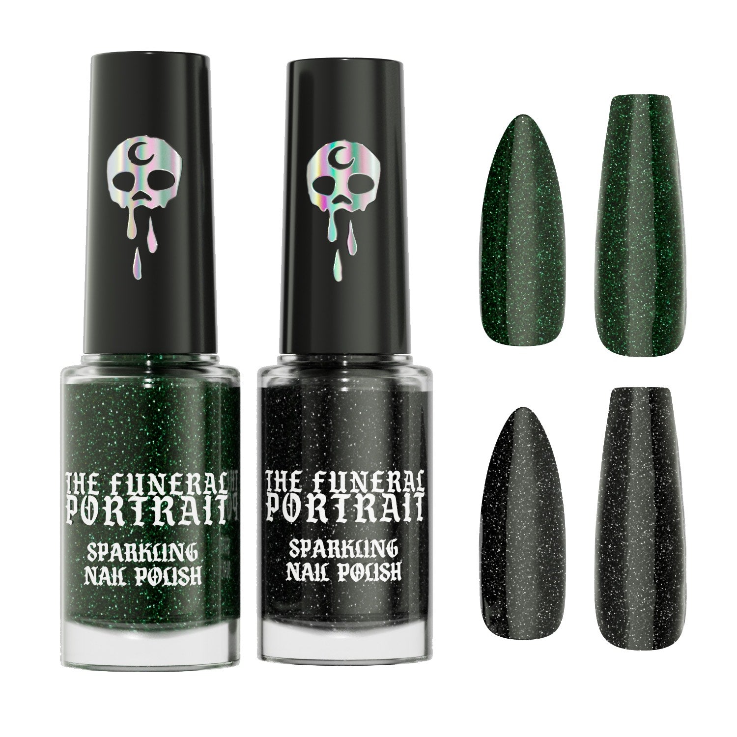 PRE-ORDER The Funeral Portrait Sparkling Nail Polish Set