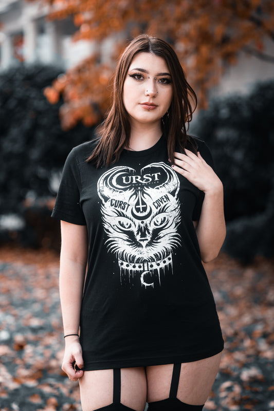 Curst Coven Cat Unisex T-Shirt