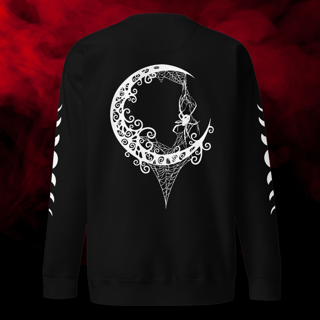Spider Moon Sweatshirt – Curst kosmetics