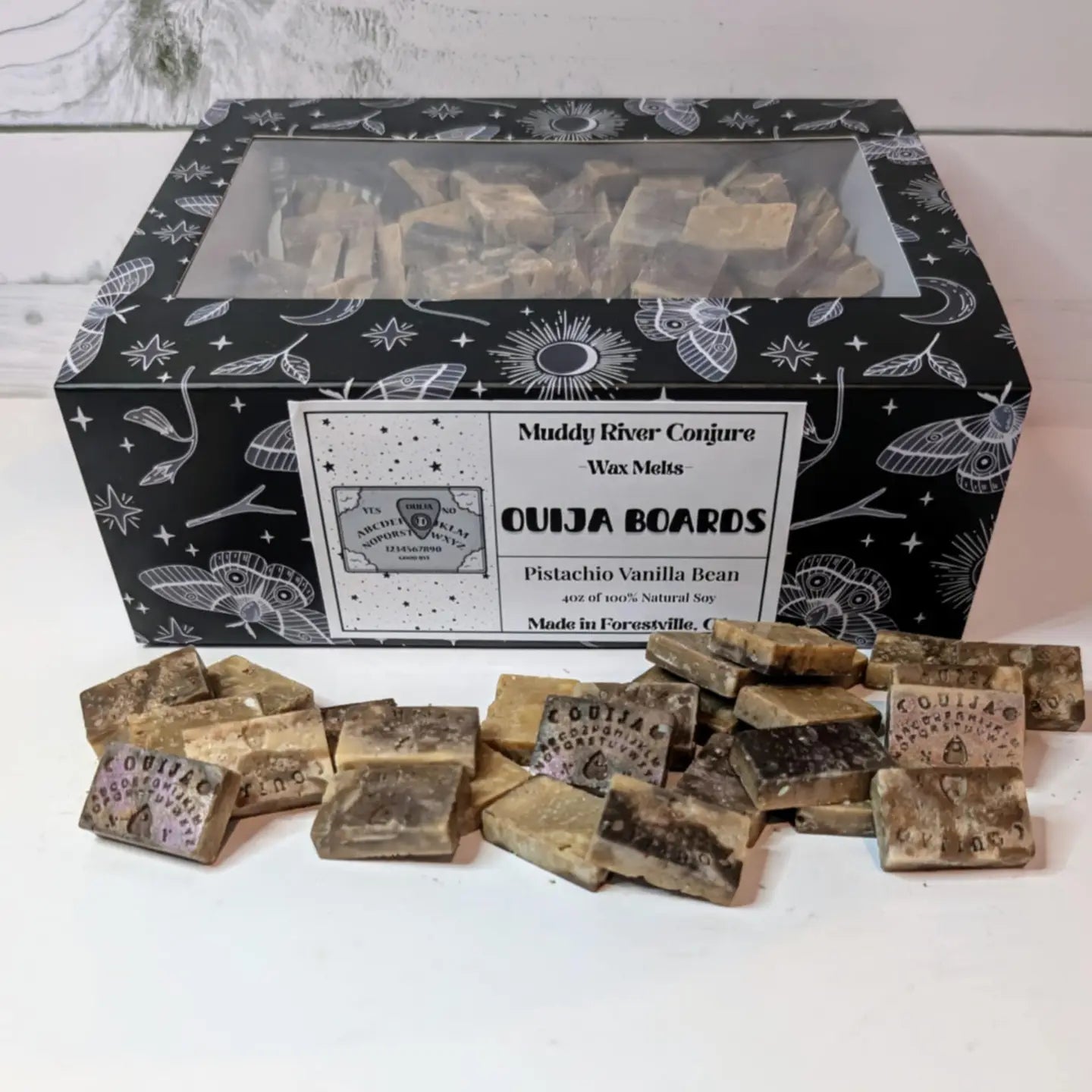 Ouija Boards Creamy Pistachio and Vanilla Bean Wax Melts