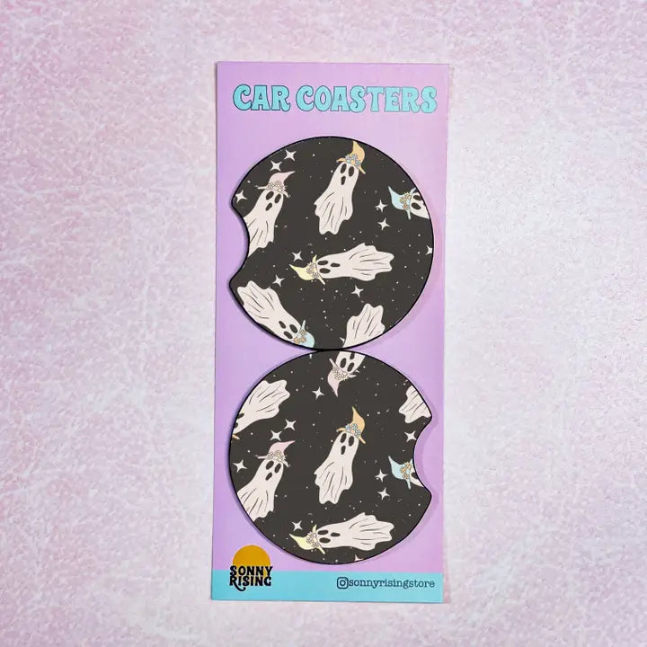 Ghosties - Car Coasters