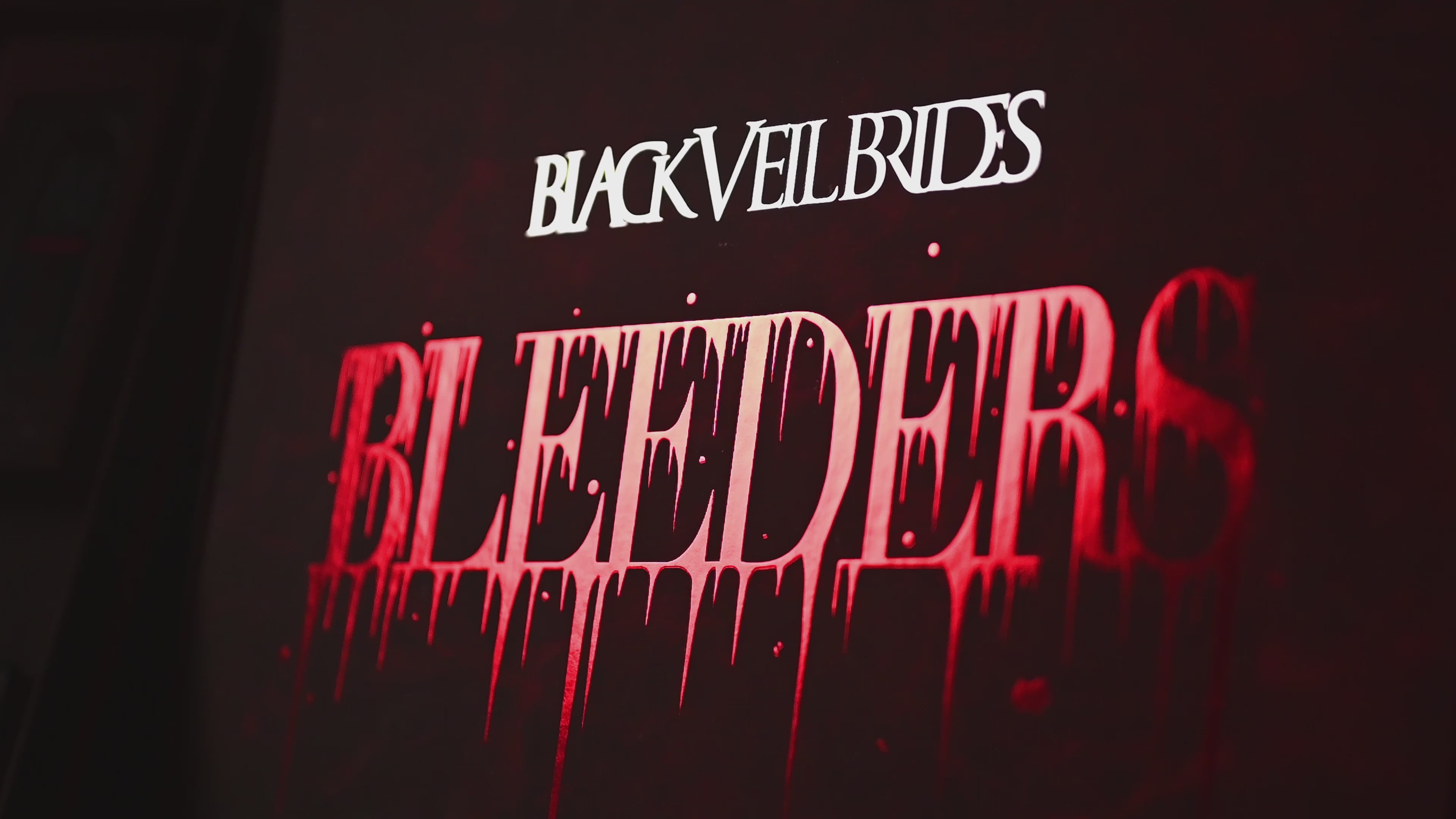 PRE ORDER - Black Veil Brides BLEEDERS PR Collection