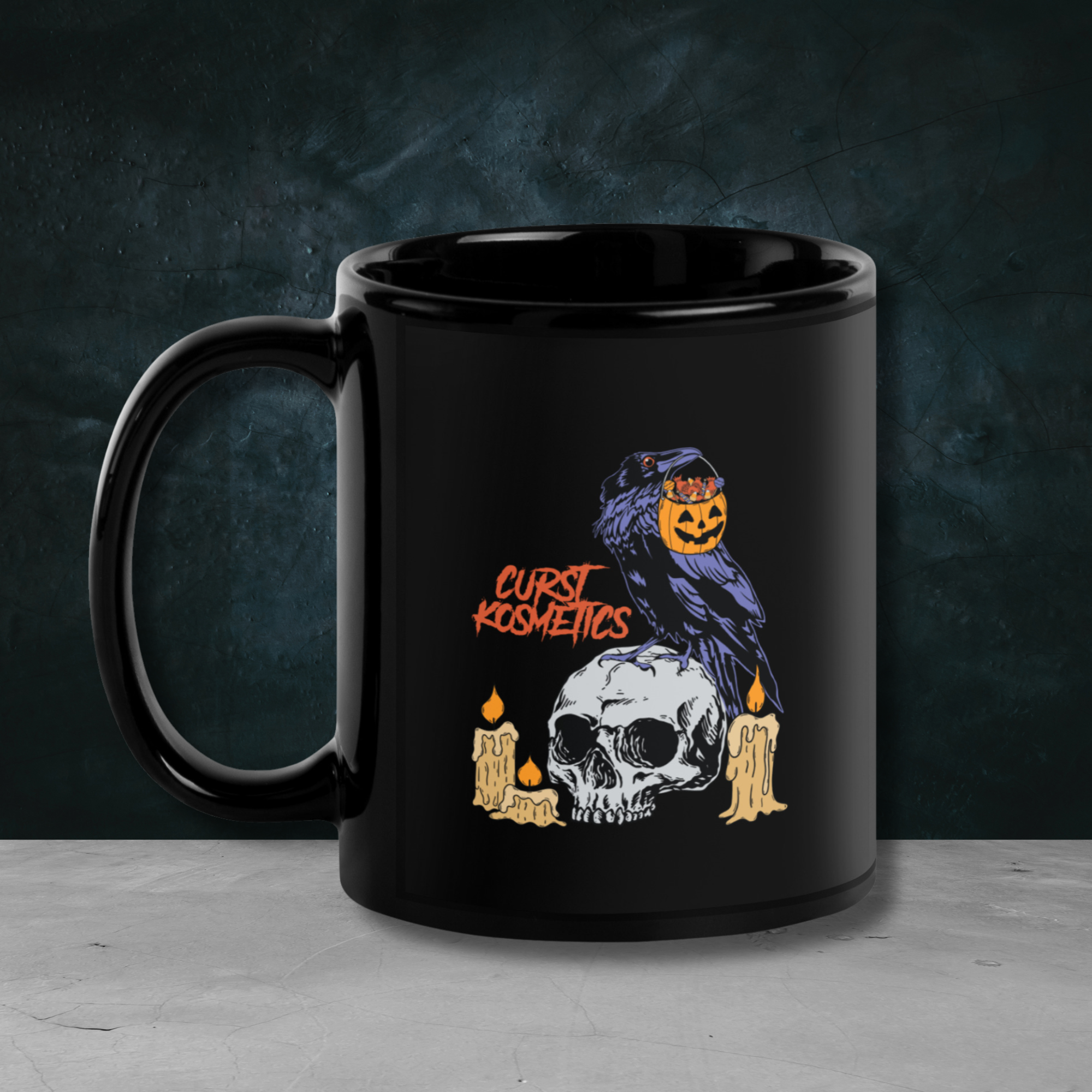 Curst Raven Mug